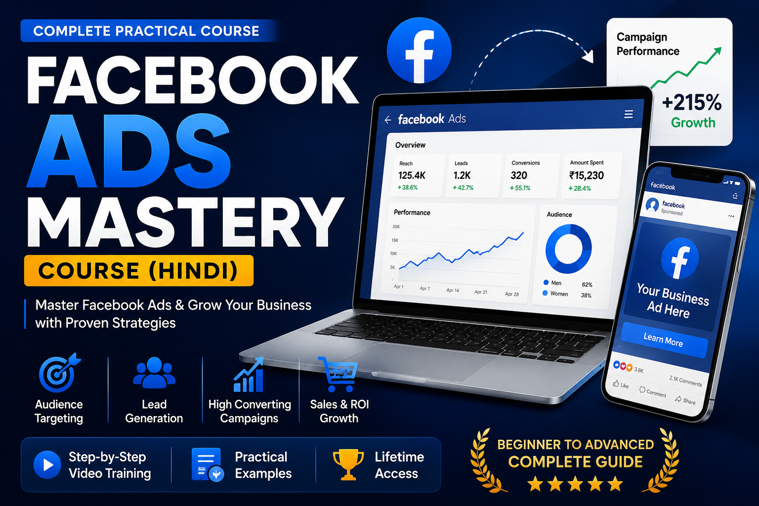 Facebook Ads Mastery Course Thumbnail